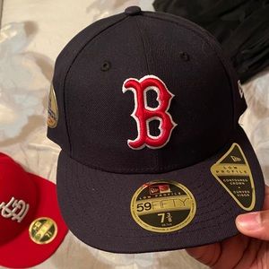 red sox low profile hat